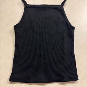 Old Navy Black Ribbed Camisole